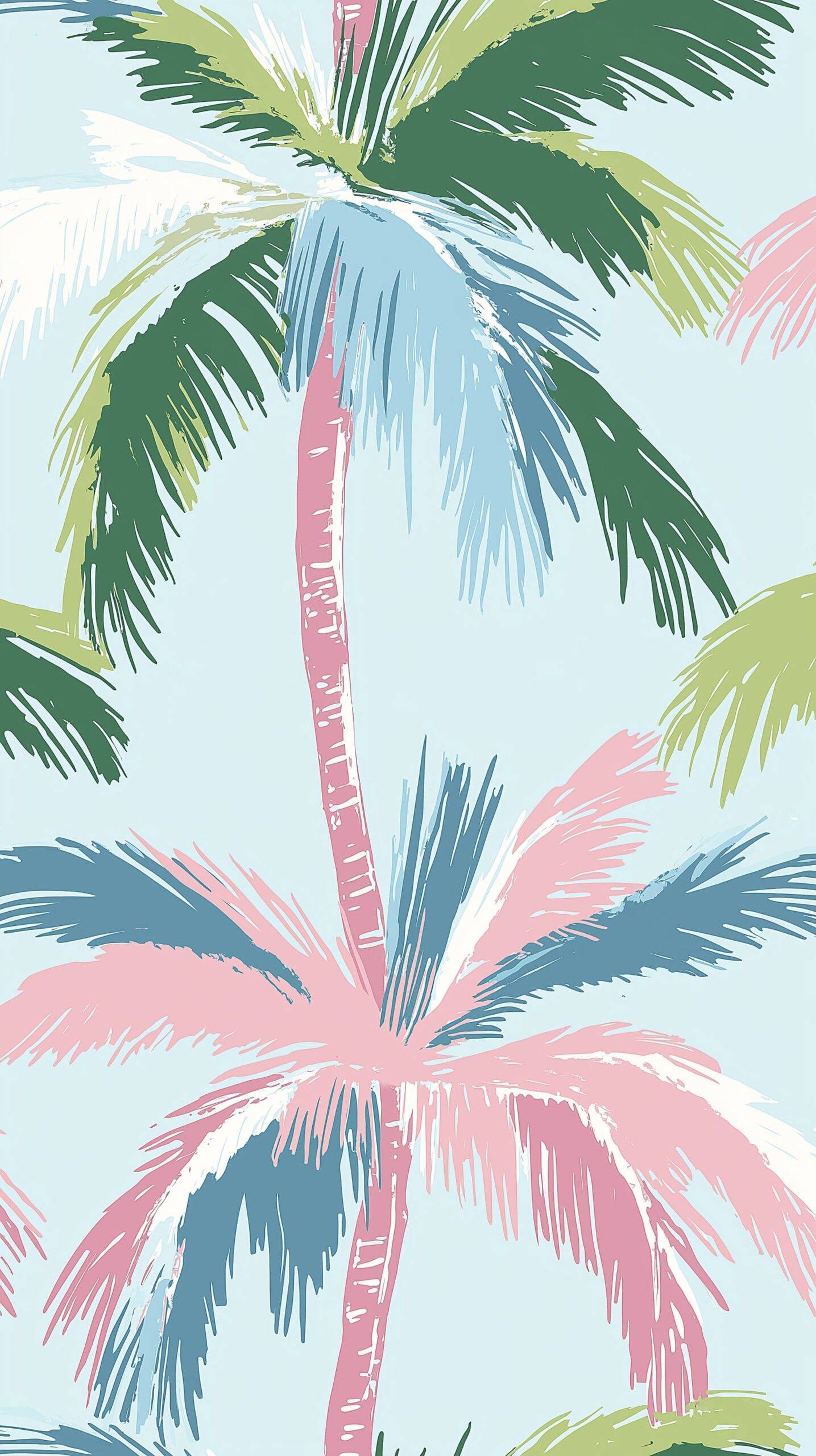 Colorful palm tree beach towel • Vibrant tropical design 2 Colorful palm tree beach towel Vibrant tropical design 1 scaled