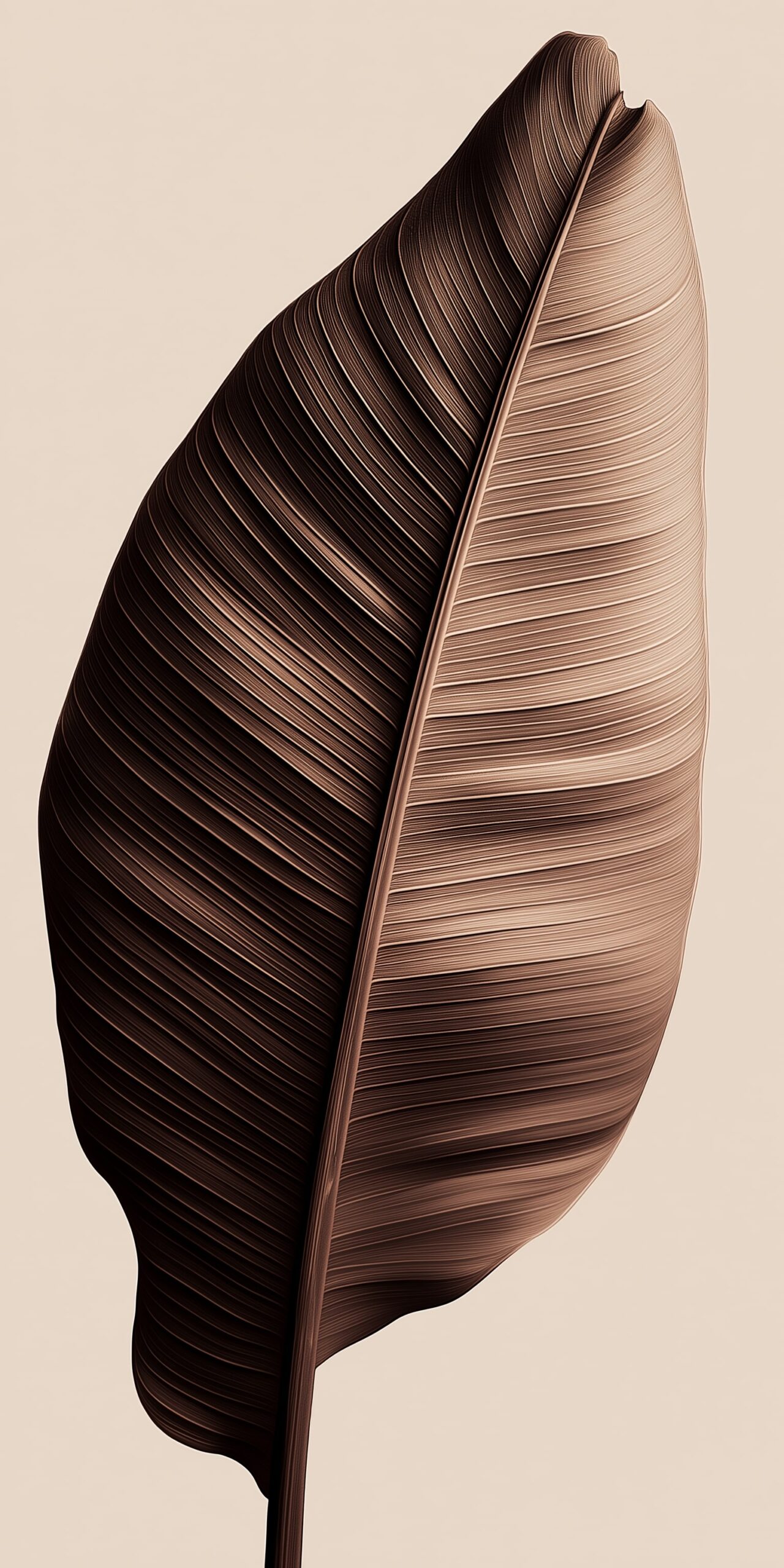 Leaf design beach towel • Elegant brown leaf pattern 9 Leaf design beach towel Elegant brown leaf pattern 1 scaled