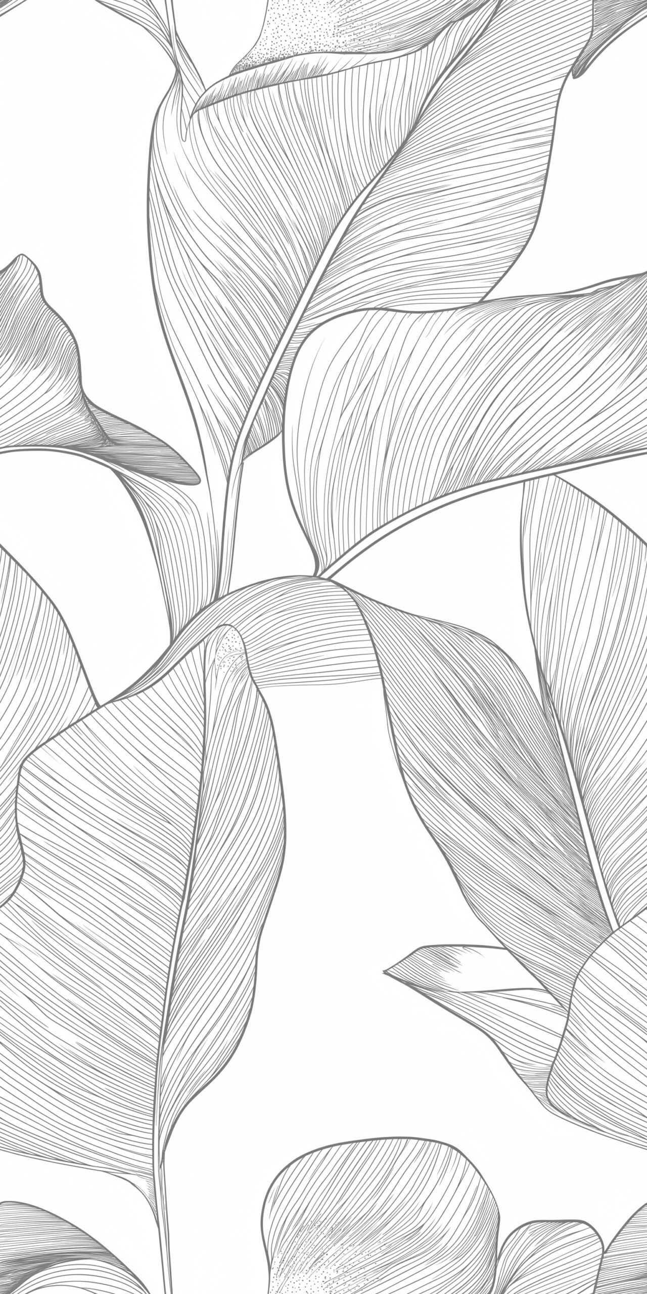 Leafy outlines beach towel • Elegant botanical line art 7 Leafy outlines beach towel Elegant botanical line art 1 scaled