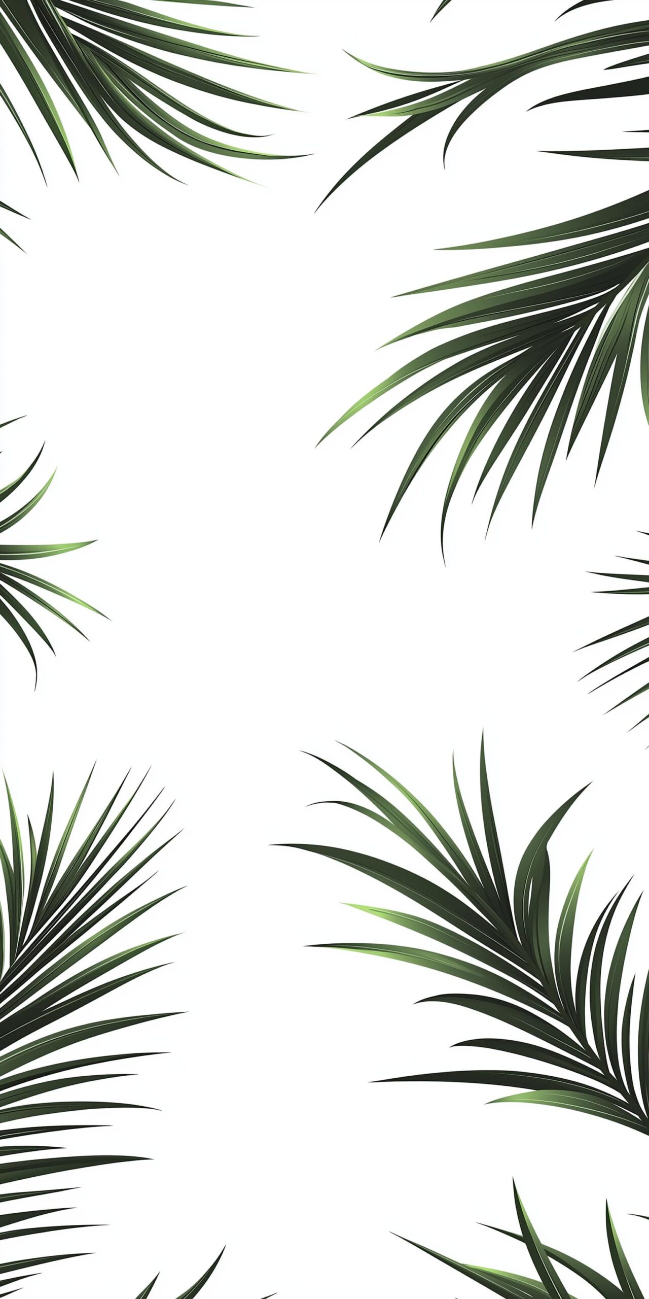Palm leaves beach towel • Elegant green foliage on a white backdrop 3 Palm leaves beach towel Elegant green foliage on a white backdrop 1 scaled