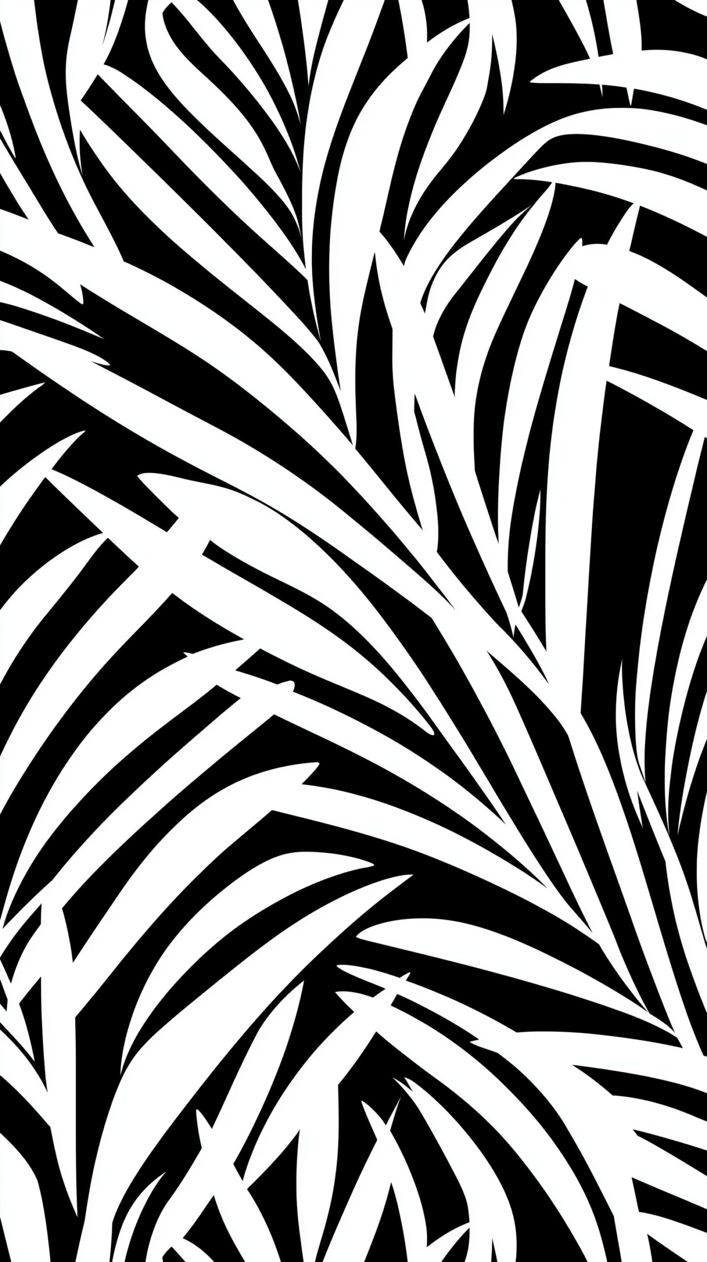 Palm print beach towel • Bold black and white foliage design 1 Palm print beach towel Bold black and white foliage design 1 scaled