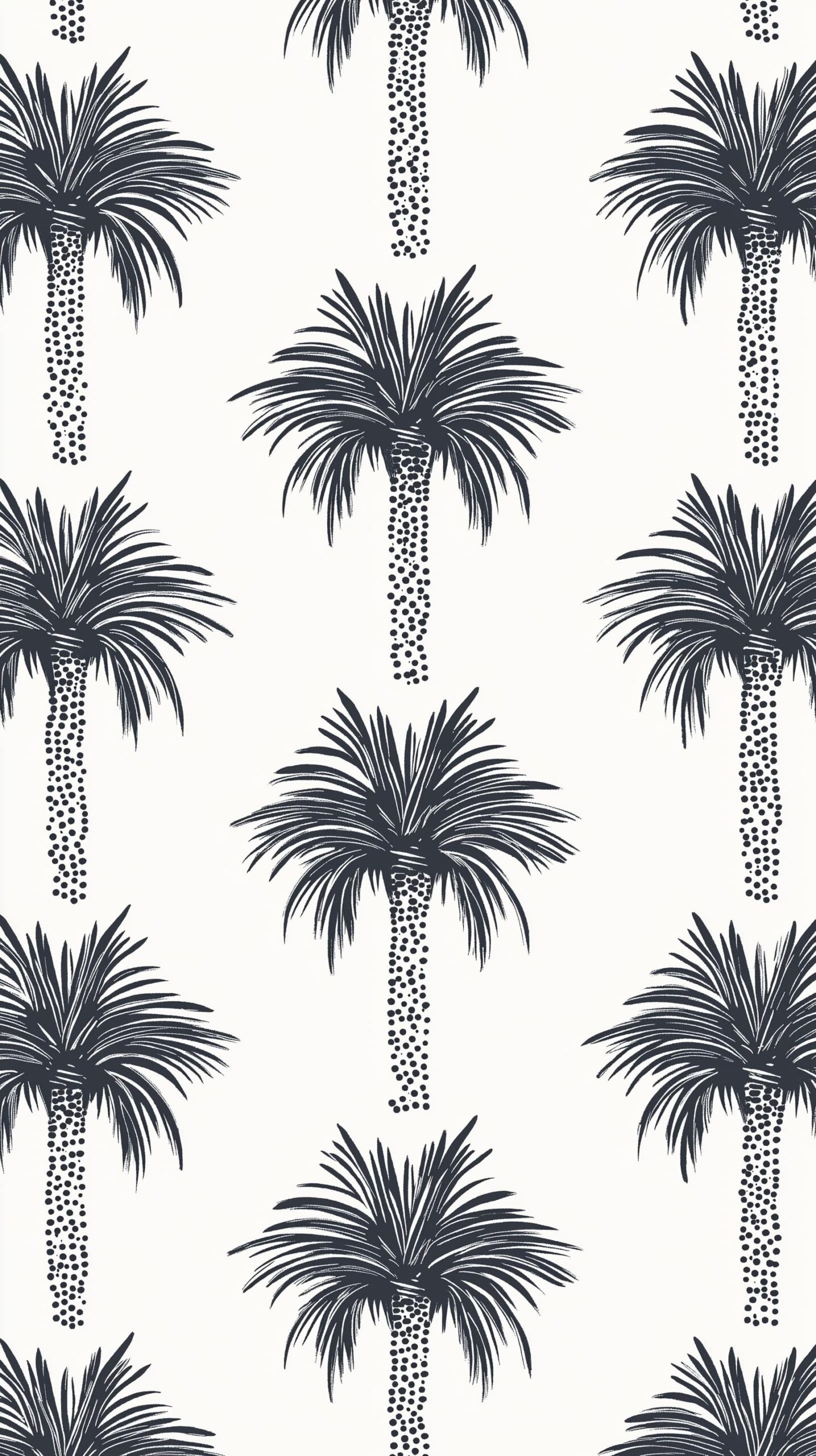 Palm tree beach towel • Elegant navy palm pattern on cream 2 Palm tree beach towel Elegant navy palm pattern on cream 1 scaled