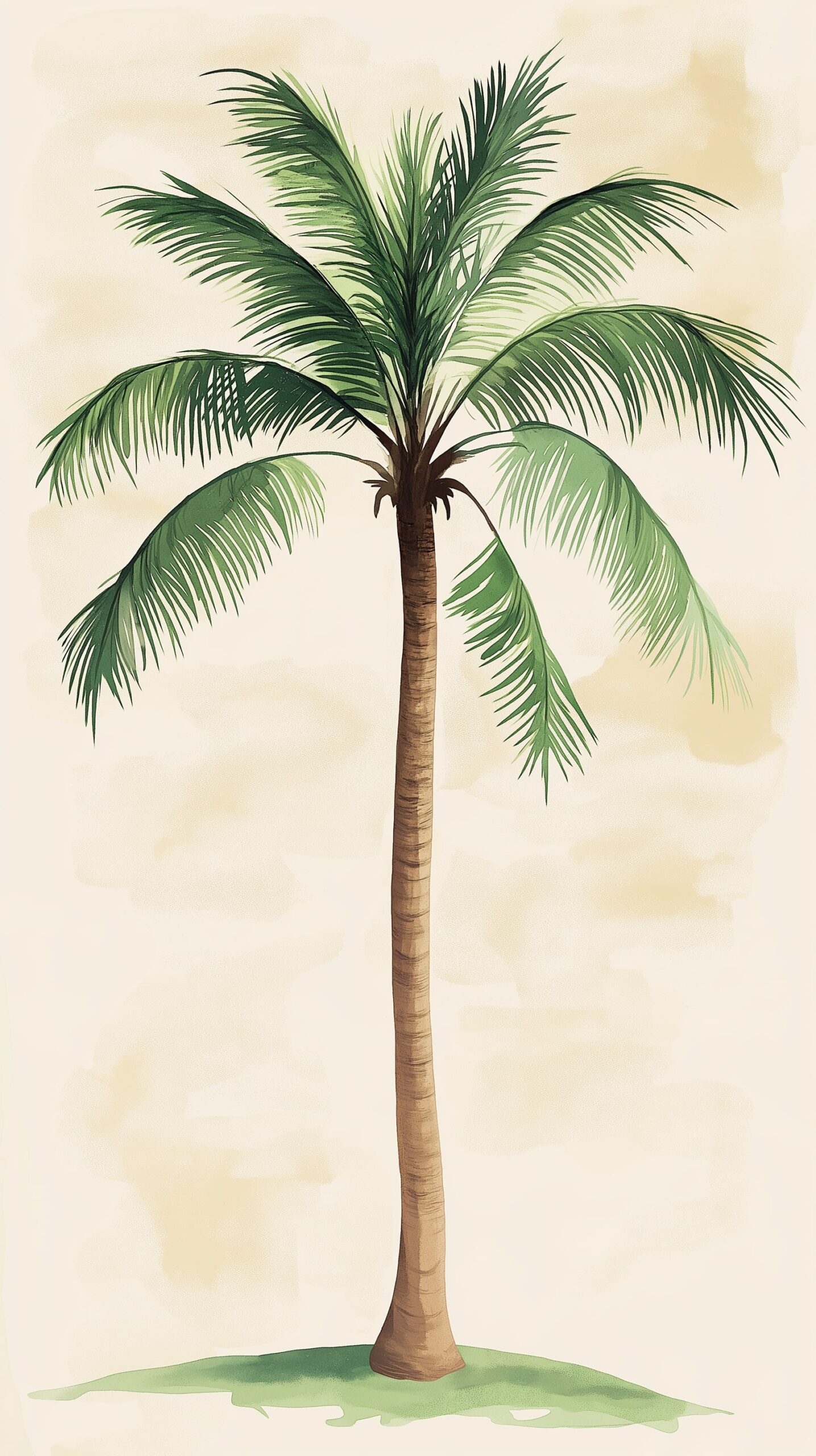 Palm tree beach towel • Vibrant tropical palm illustration 8 Palm tree beach towel Vibrant tropical palm illustration 1 scaled