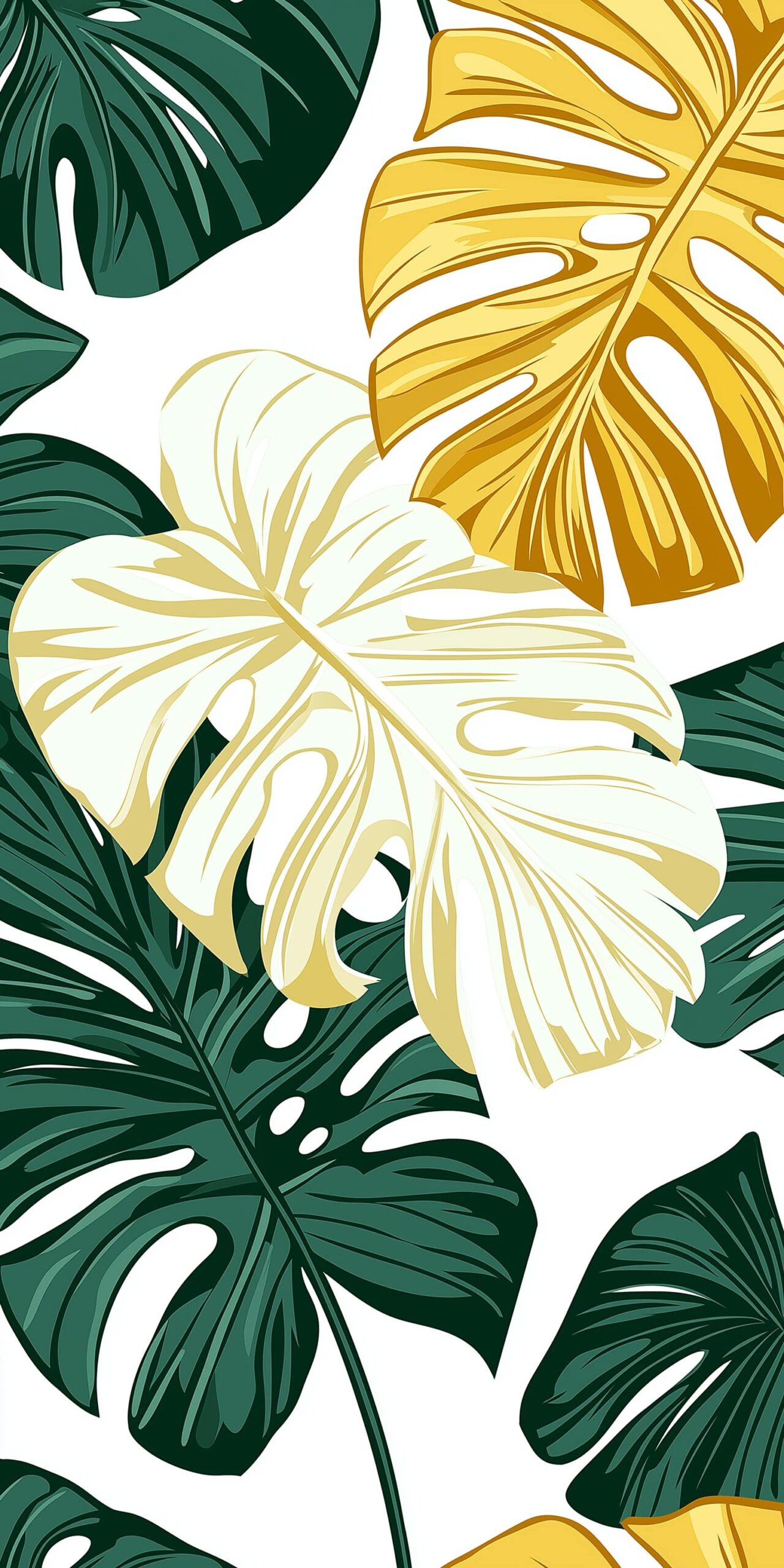Tropical leaves beach towel • Elegant monstera and palm leaf design 6 Tropical leaves beach towel Elegant monstera and palm leaf design 1 scaled