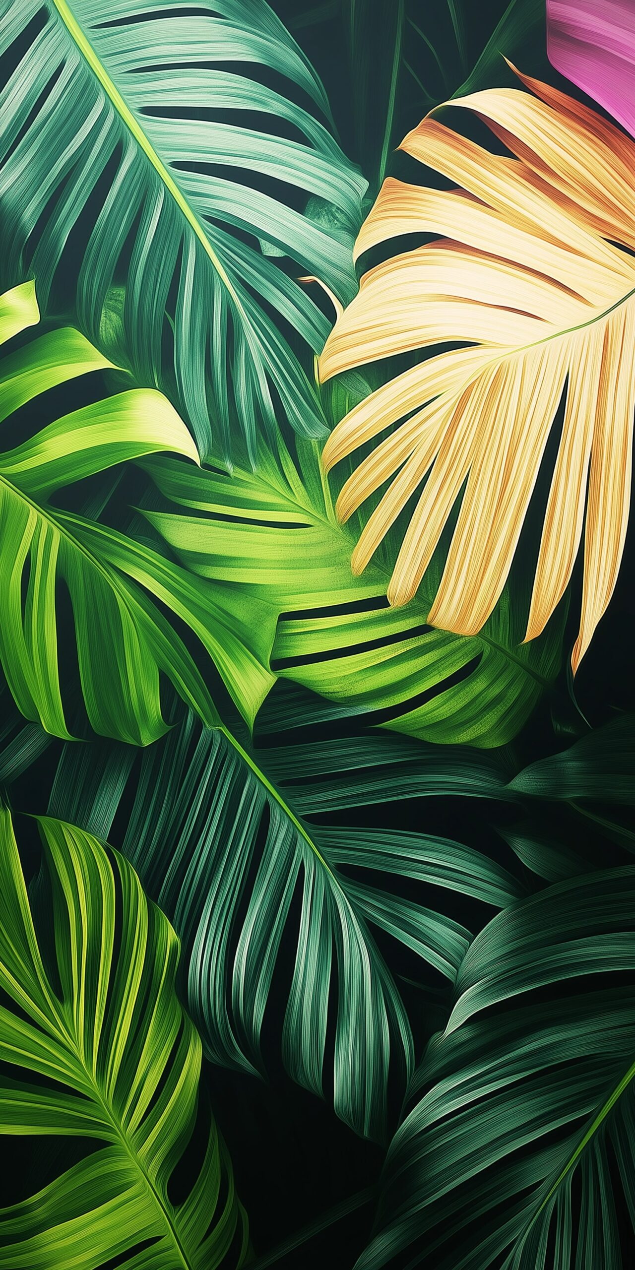 Tropical leaves beach towel • Lush greenery with vibrant accents 2 Tropical leaves beach towel Lush greenery with vibrant accents 1 scaled