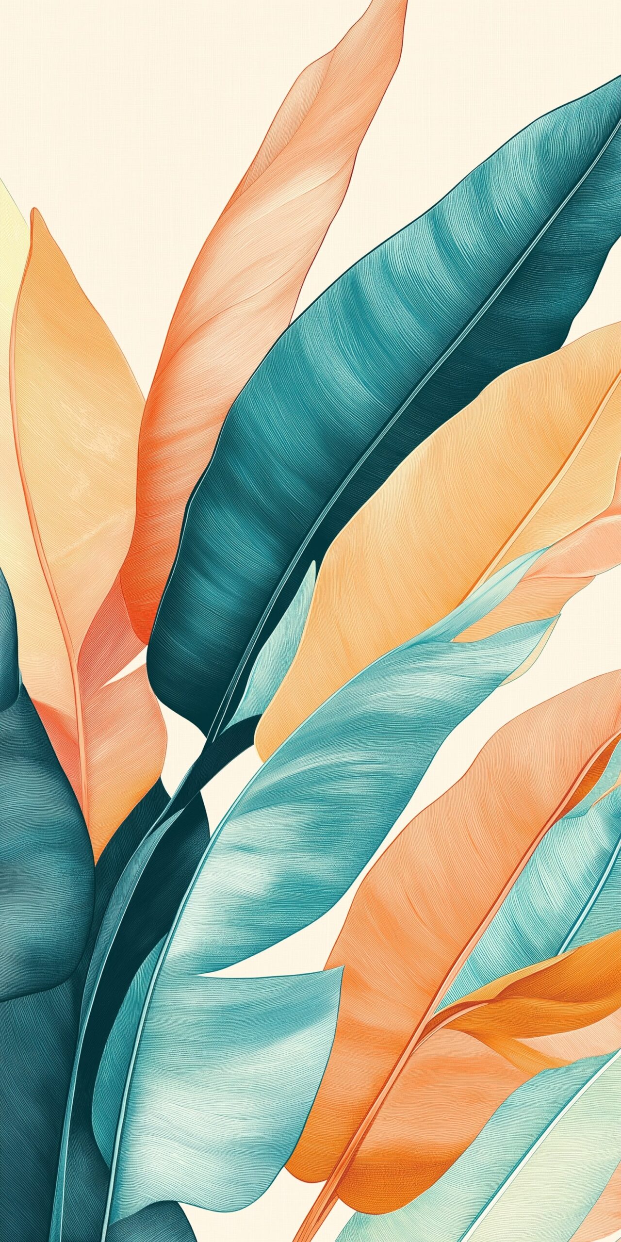 Tropical leaves beach towel • Vibrant foliage in warm hues 3 Tropical leaves beach towel Vibrant foliage in warm hues 1 scaled
